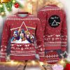 pink floyd band 3d ugly christmas sweater 1