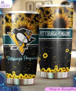 pittsburgh penguins nhl tumbler beautiful sunflower tumbler g fanatics 2 lqpvlx