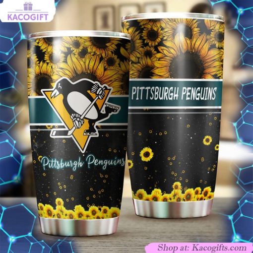 pittsburgh penguins nhl tumbler beautiful sunflower tumbler g fanatics 2 lqpvlx