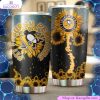 pittsburgh penguins nhl tumbler get your daily dose of sunshine with this sunflower tumbler 1 dwkydz