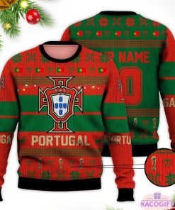 portugal national team qatar world cup 2022 3d sweater 1