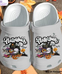 pumpkin ghost skull friends halloween 3d printed crocs shoes 1