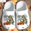 pumpkin nurse dinosaurus halloween funny 3d printed crocs shoes 1