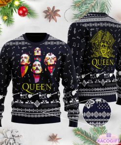 queen band ugly christmas sweater 1