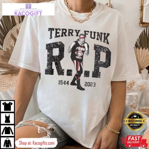 r.i.p terry funk forever funker unisex shirt 2 qgibl5