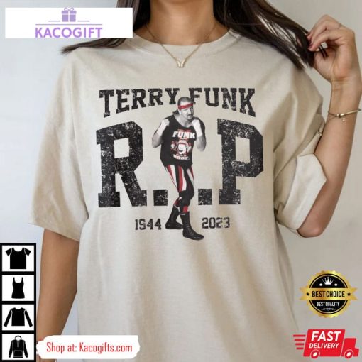 r.i.p terry funk forever funker unisex shirt 3 ma2niw