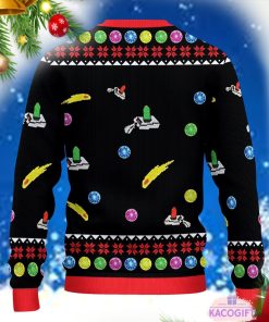 rick and morty christmas ugly sweater 3