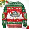 rick and morty ufo christmas ugly sweater 1
