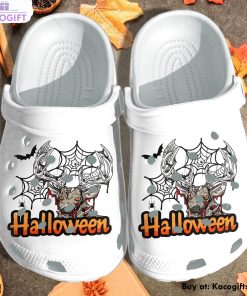 scary deer halloween 3d printed crocs shoes 1