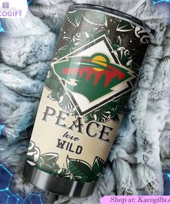show your love for minnesota wild with this peaceful and lovely tumbler 1 kkyvkw