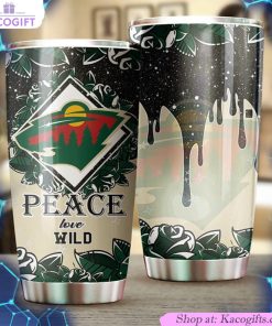 show your love for minnesota wild with this peaceful and lovely tumbler 2 eympov