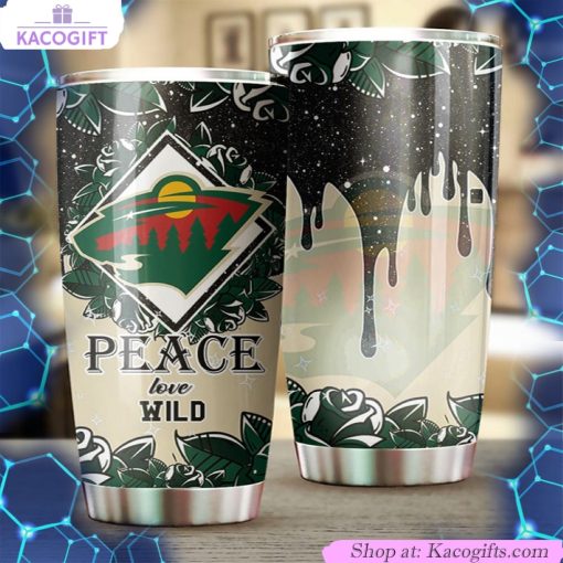 show your love for minnesota wild with this peaceful and lovely tumbler 2 eympov