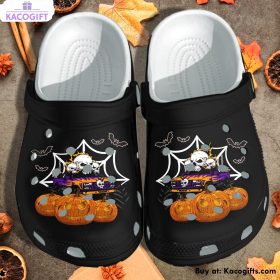 skull tattoo trucker dad gifts halloween 3d printed crocs shoes 1