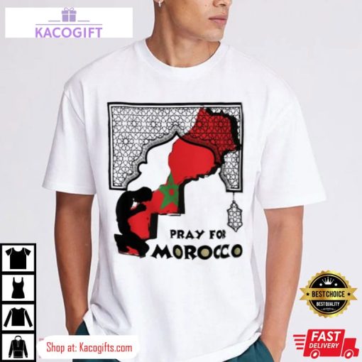 strong morocco pray for morocco unisex shirt 1 miex0c