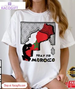 strong morocco pray for morocco unisex shirt 2 unvgpk