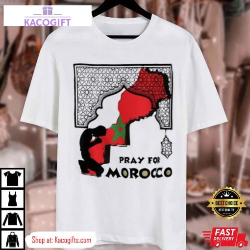 strong morocco pray for morocco unisex shirt 3 fmioht