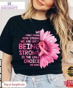 sunflower breast cancer awareness pink ribbon in october unisex shirt 1 a1ahut