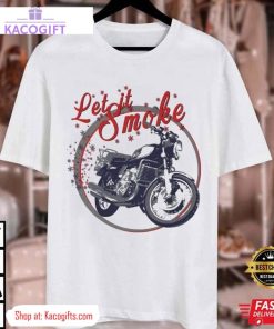 suzuki gt750 lets it smoke motorcycle unisex shirt 2 su2x8g