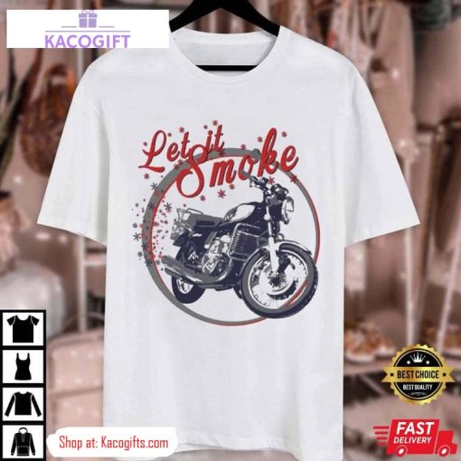 suzuki gt750 lets it smoke motorcycle unisex shirt 2 su2x8g