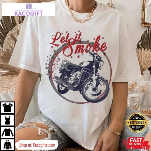 suzuki gt750 lets it smoke motorcycle unisex shirt 3 lgwugw