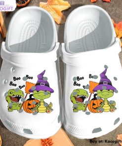 t rex dinosaur halloween 3d printed crocs shoes 1