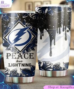 tampa bay lightning nhl tumbler peace and love with this nhl tumbler 2 ibopvt