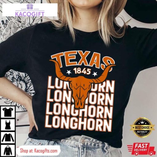 texas longhorn 1845 vintage western unisex shirt 3 dc88vz