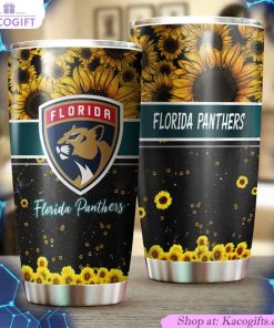 this beautiful sunflower florida panthers nhl tumbler is a must have 2 ec6uol