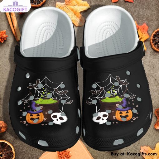 witch cauldron 3d printed crocs shoes 1