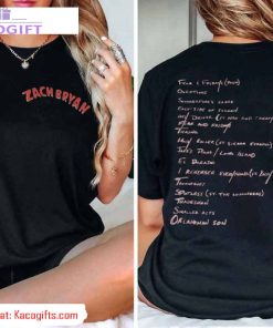 zach bryan 2023 album tracklist unisex shirt 1 nkiimy