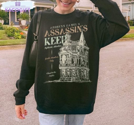 assassins keep shirt throne of glass tee tops unisex hoodie 1