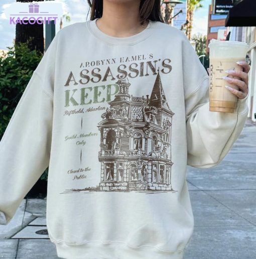 assassins keep shirt throne of glass tee tops unisex hoodie 2