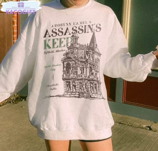 assassins keep shirt throne of glass tee tops unisex hoodie 3