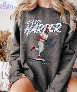 atta boy bryce harper shirt red october crewneck unisex hoodie 2