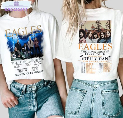 eagles tour 2023 shirt rock music tour unisex hoodie crewneck 2