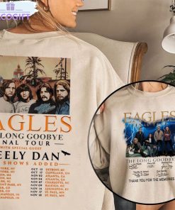 eagles tour 2023 shirt rock music tour unisex hoodie crewneck 3