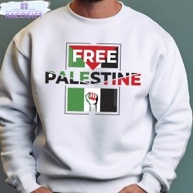 free palestine shirt activist equality crewneck sweatshirt 1