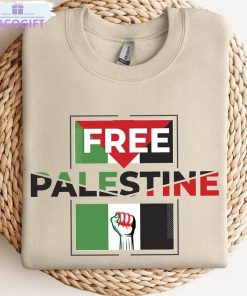 free palestine shirt activist equality crewneck sweatshirt 3