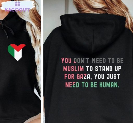 free palestine shirt human rights tee tops unisex hoodie 1