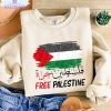 free palestine shirt palestine flag arabic human rights tee tops unisex hoodie 1