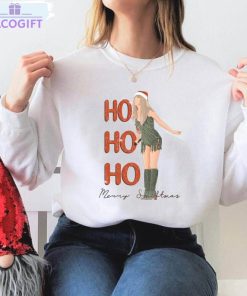 ho ho ho merry swiftmas shirt swiftie christmas tee tops unisex hoodie 2