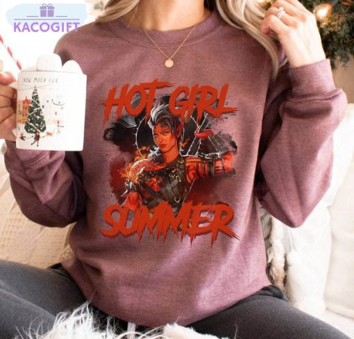 hot girl summer karlach shirt baldurs gate 3 crewneck unisex t shirt 2