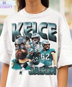 jason kelce vintage shirt retro football tee tops crewneck 2