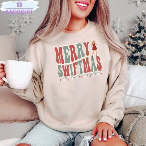 merry swiftmas shirt swiftie xmas holiday unisex t shirt long sleeve 2