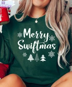 merry swiftmas sweater eras concert unisex hoodie tee tops 1