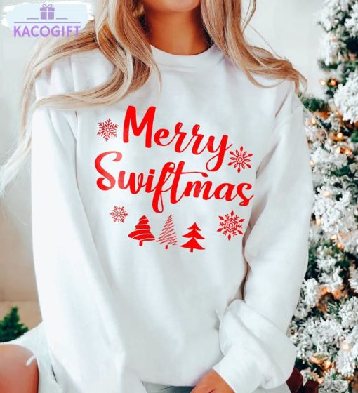 merry swiftmas sweater eras concert unisex hoodie tee tops 3