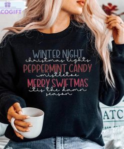 merry swiftmas taylor shirt tis the damn season lyrics unisex hoodie crewneck 3