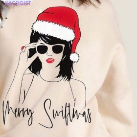 merry swiftmas taylor swift trendy unisex hoodie long sleeve 1
