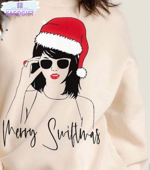 merry swiftmas taylor swift trendy unisex hoodie long sleeve 1