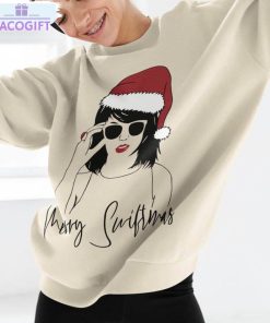 merry swiftmas taylor swift trendy unisex hoodie long sleeve 2